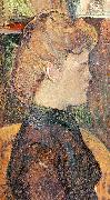  Henri  Toulouse-Lautrec The Painter's Model : Helene Vary in the Studio oil painting on canvas